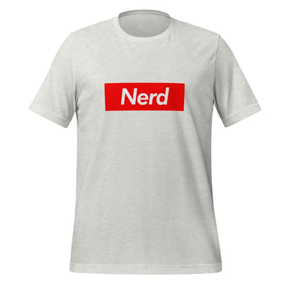 Nerd Sign T-Shirt (unisex) - Ash / M