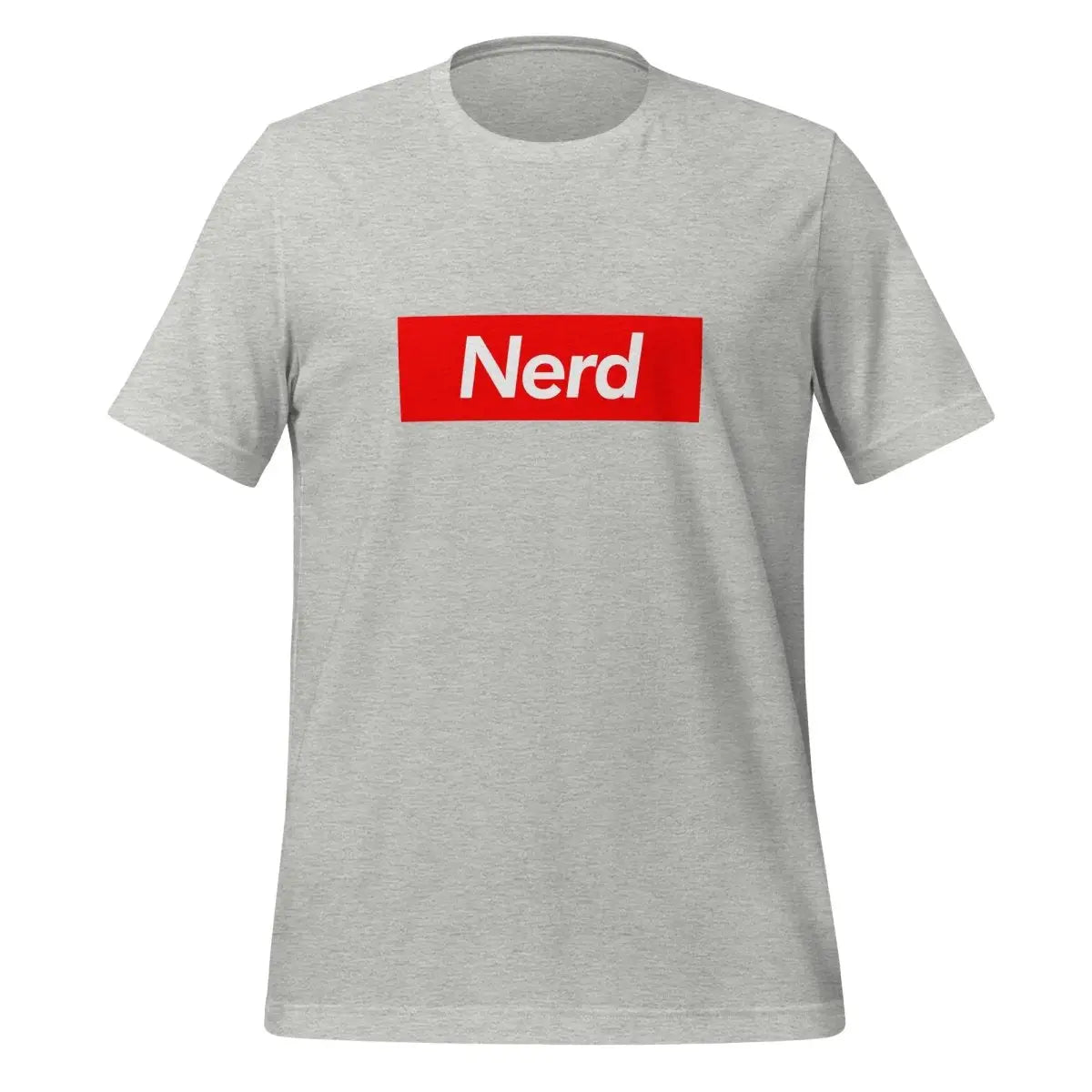 Nerd Sign T-Shirt (unisex) - Athletic Heather / M