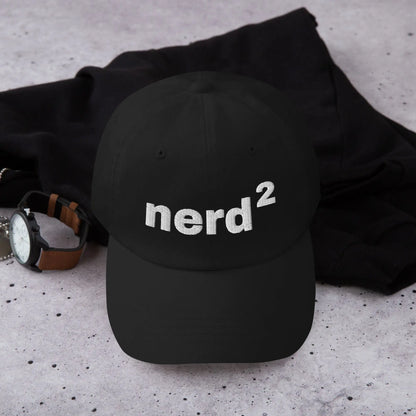 Nerd Squared Embroidered Cap