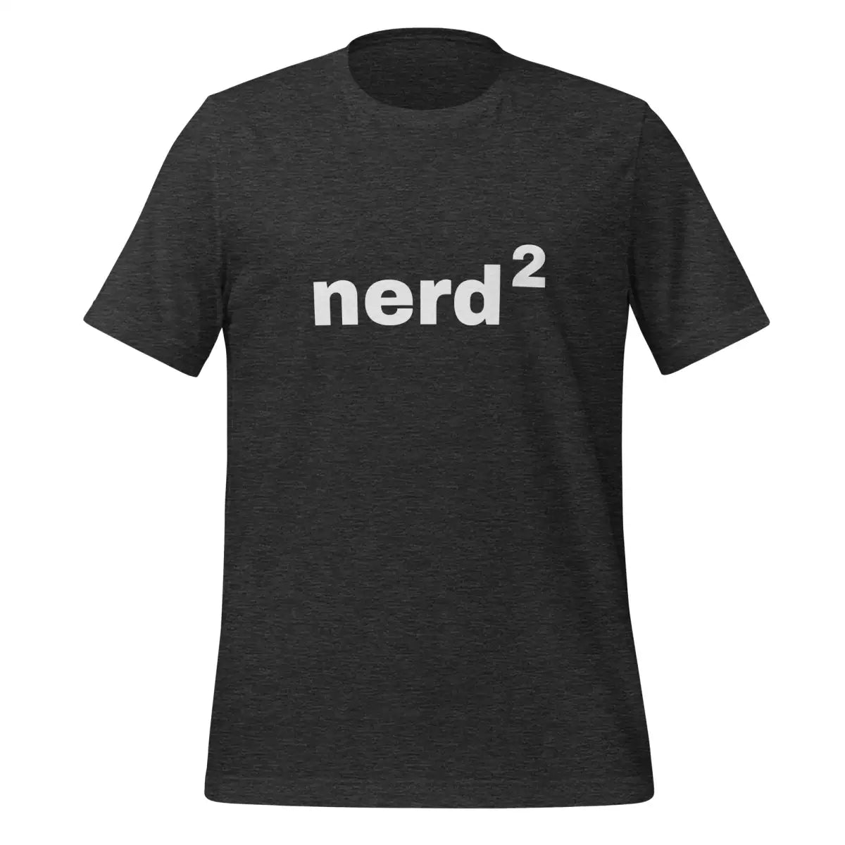 Nerd Squared T-Shirt (unisex) - Dark Grey Heather / M