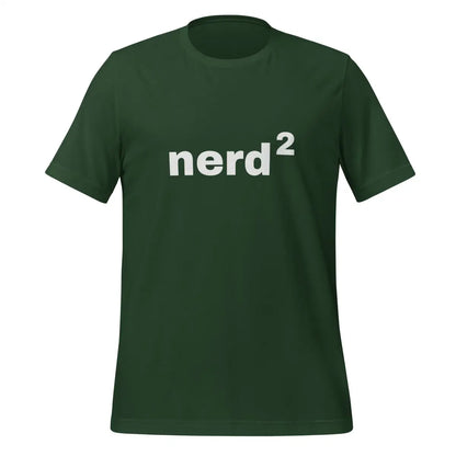 Nerd Squared T-Shirt (unisex) - Forest / M