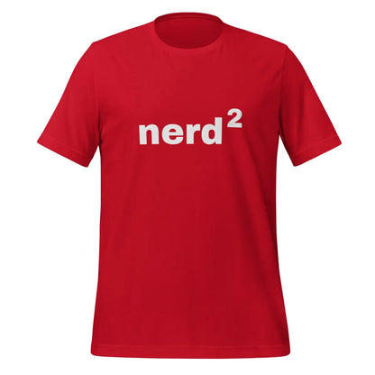 Nerd Squared T-Shirt (unisex) - Red / M