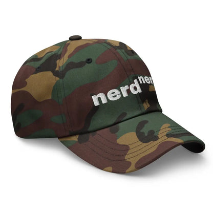 Nerd to the Power of Nerd Embroidered Cap