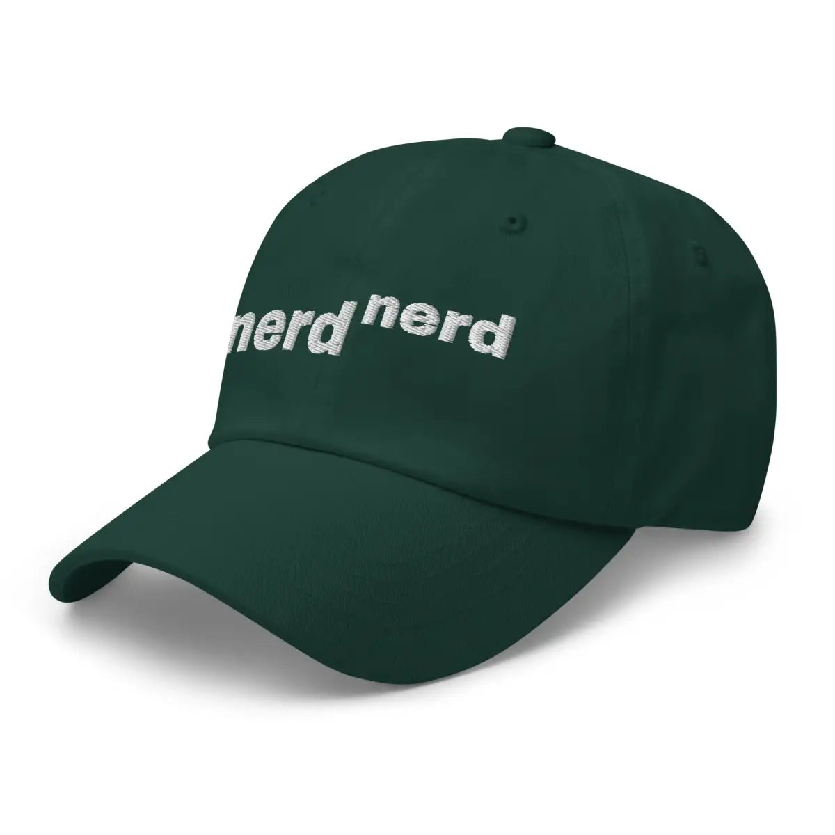 Nerd to the Power of Nerd Embroidered Cap