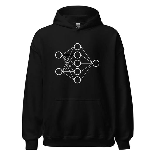 Neural Network Hoodie 1 (unisex) - Black / M