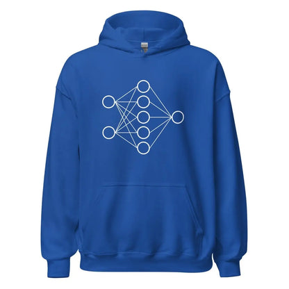 Neural Network Hoodie 1 (unisex) - Royal / M