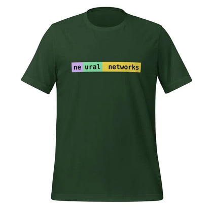 neural networks Tokens T-Shirt (unisex) - Forest / M