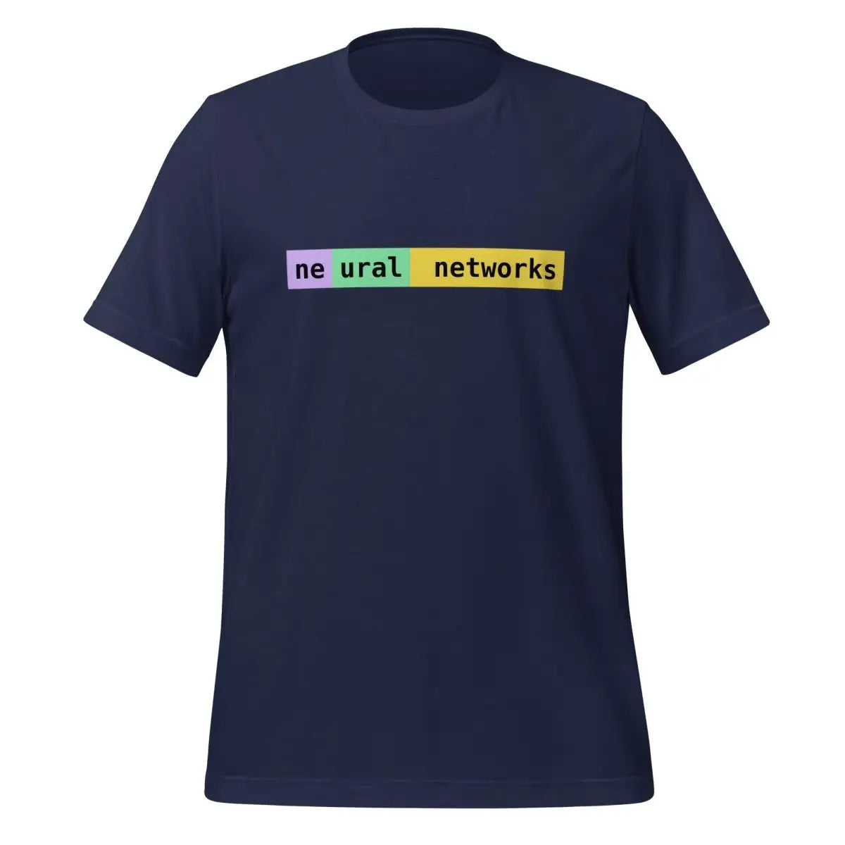 neural networks Tokens T-Shirt (unisex) - Navy / M