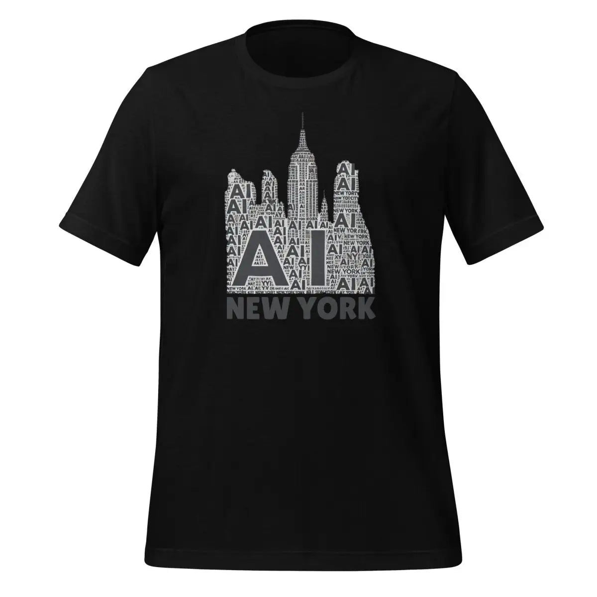 New York AI T-Shirt (unisex) - Black / M