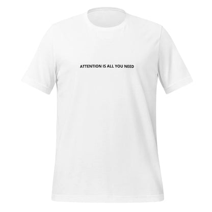 NIPS 2017 Attention is All You Need Paper on Back T-Shirt (unisex) - M