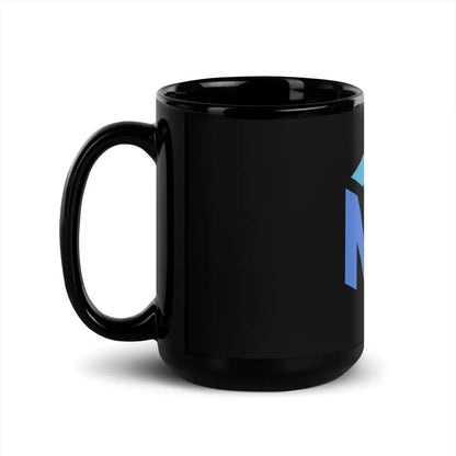 NumPy Icon on Black Glossy Mug