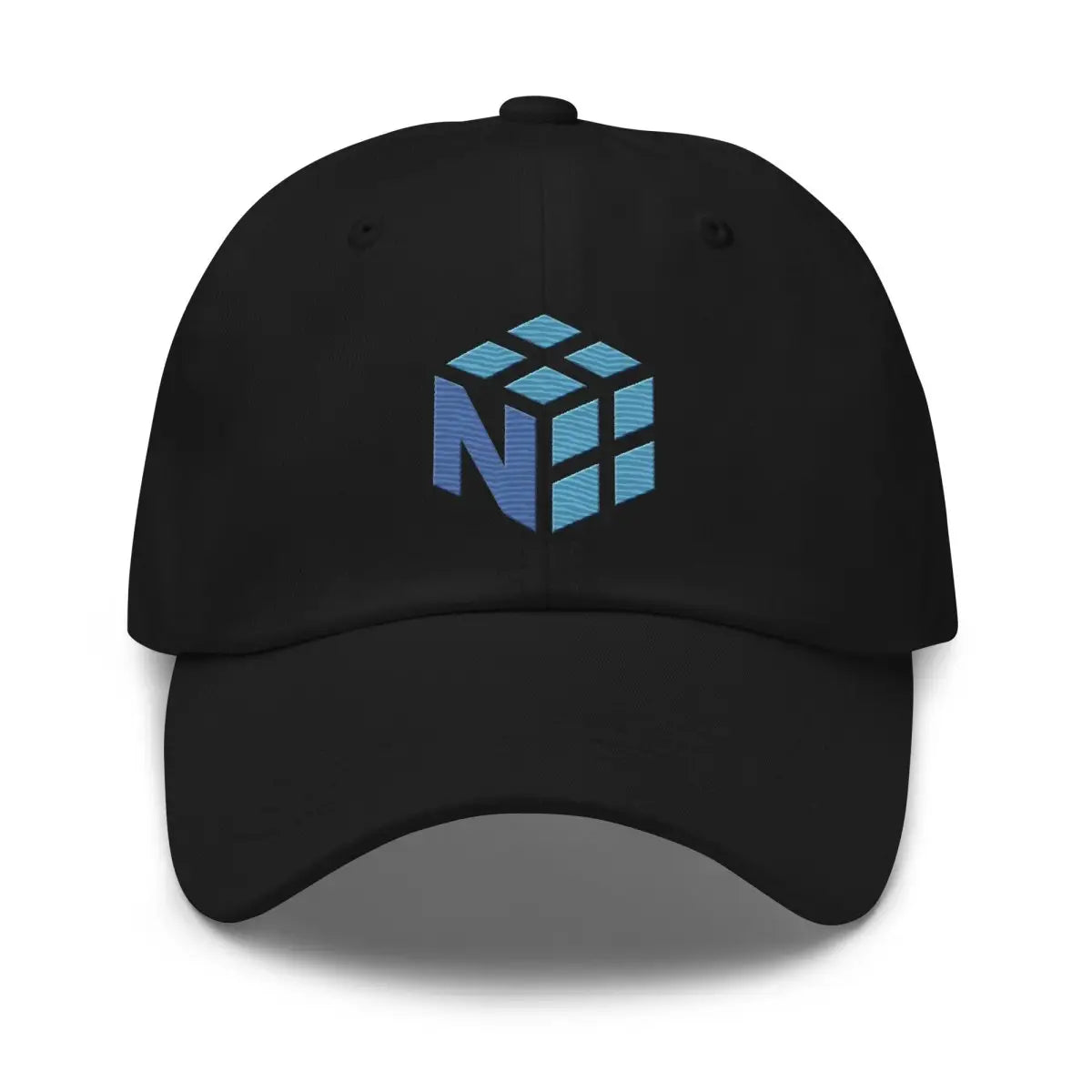 NumPy Icon True-Color Embroidered Cap - Black