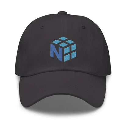 NumPy Icon True-Color Embroidered Cap - Dark Grey