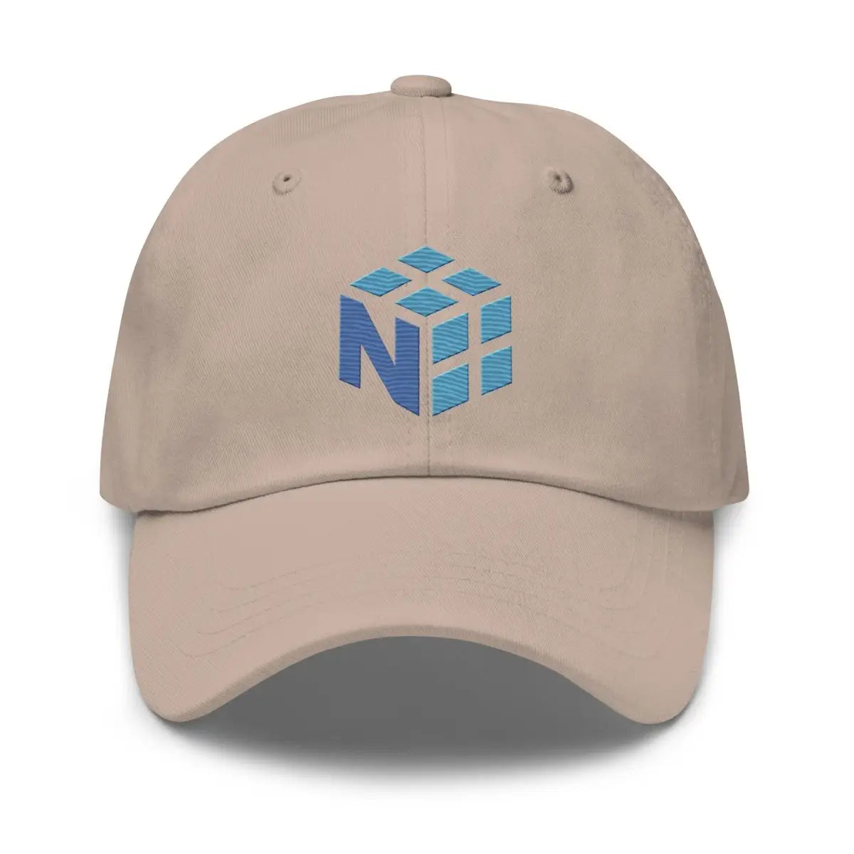 NumPy Icon True-Color Embroidered Cap - Stone