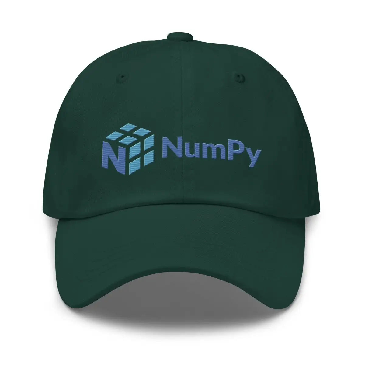 NumPy Logo True-Color Embroidered Cap - Spruce