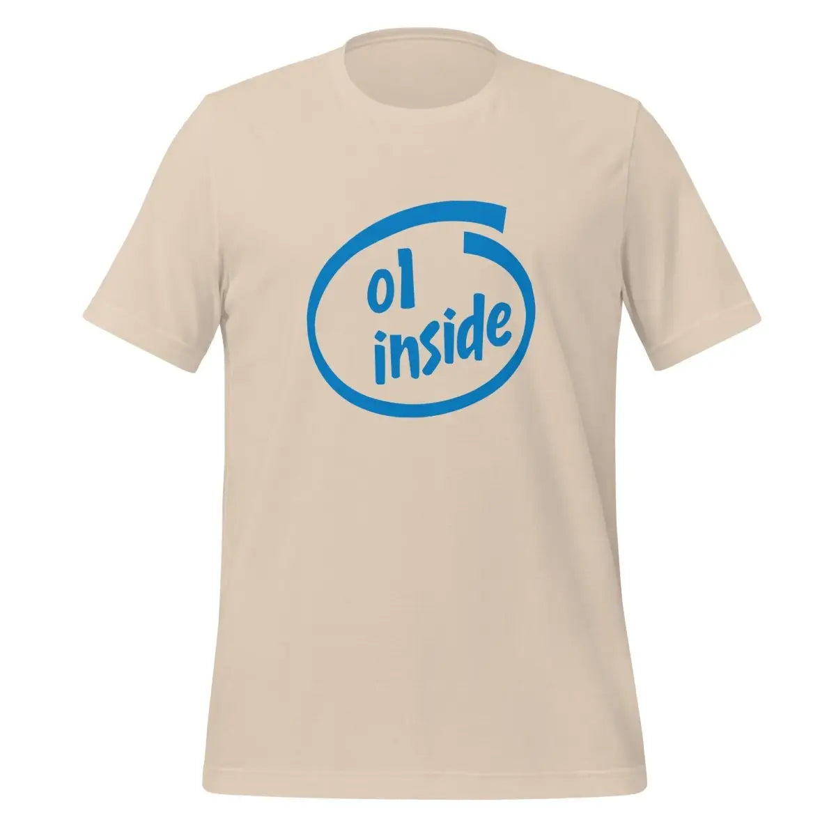 o1 Inside T-Shirt (unisex) - Soft Cream / M