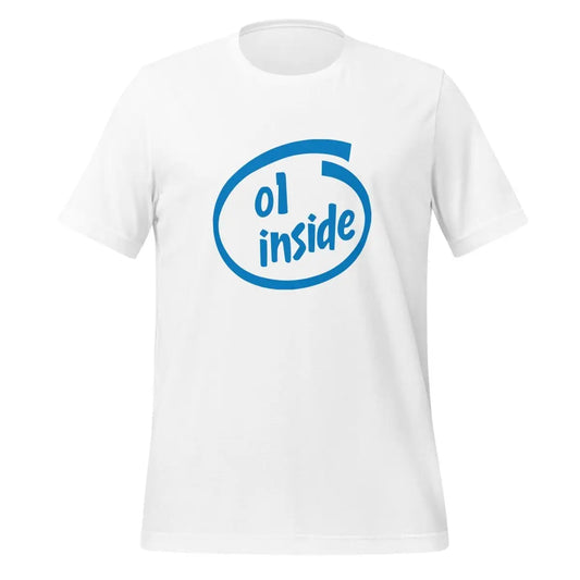 o1 Inside T-Shirt (unisex) - White / M