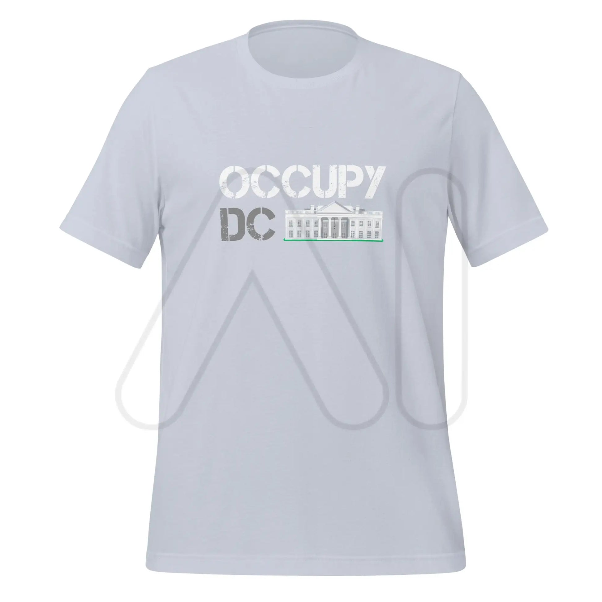 Occupy DC T-Shirt for Elon (unisex) - Light Blue / M