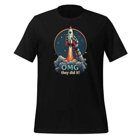 OMG they did it! T-Shirt (unisex) - Black / M