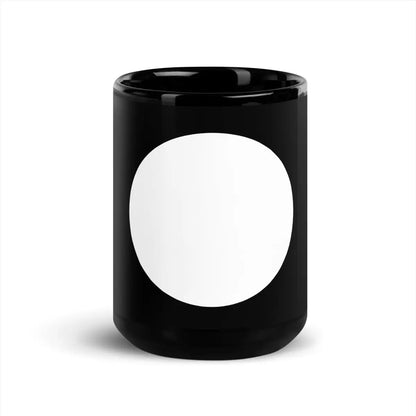 Open Interpreter Black Glossy Mug - 15 oz