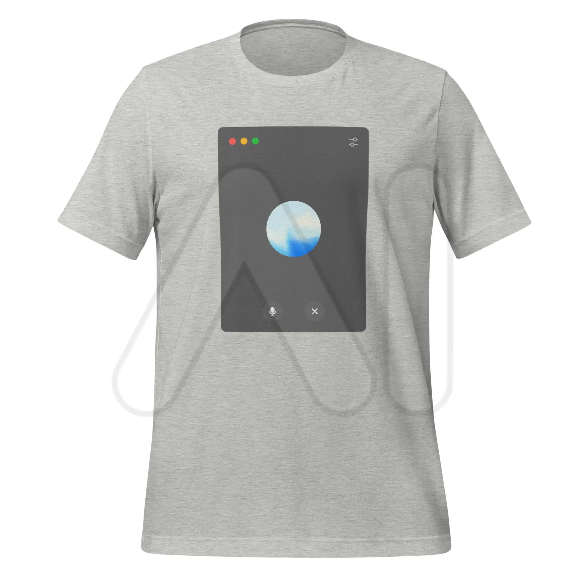 OpenAI Advanced Voice Mode on Desktop T-Shirt (unisex) - Athletic Heather / M