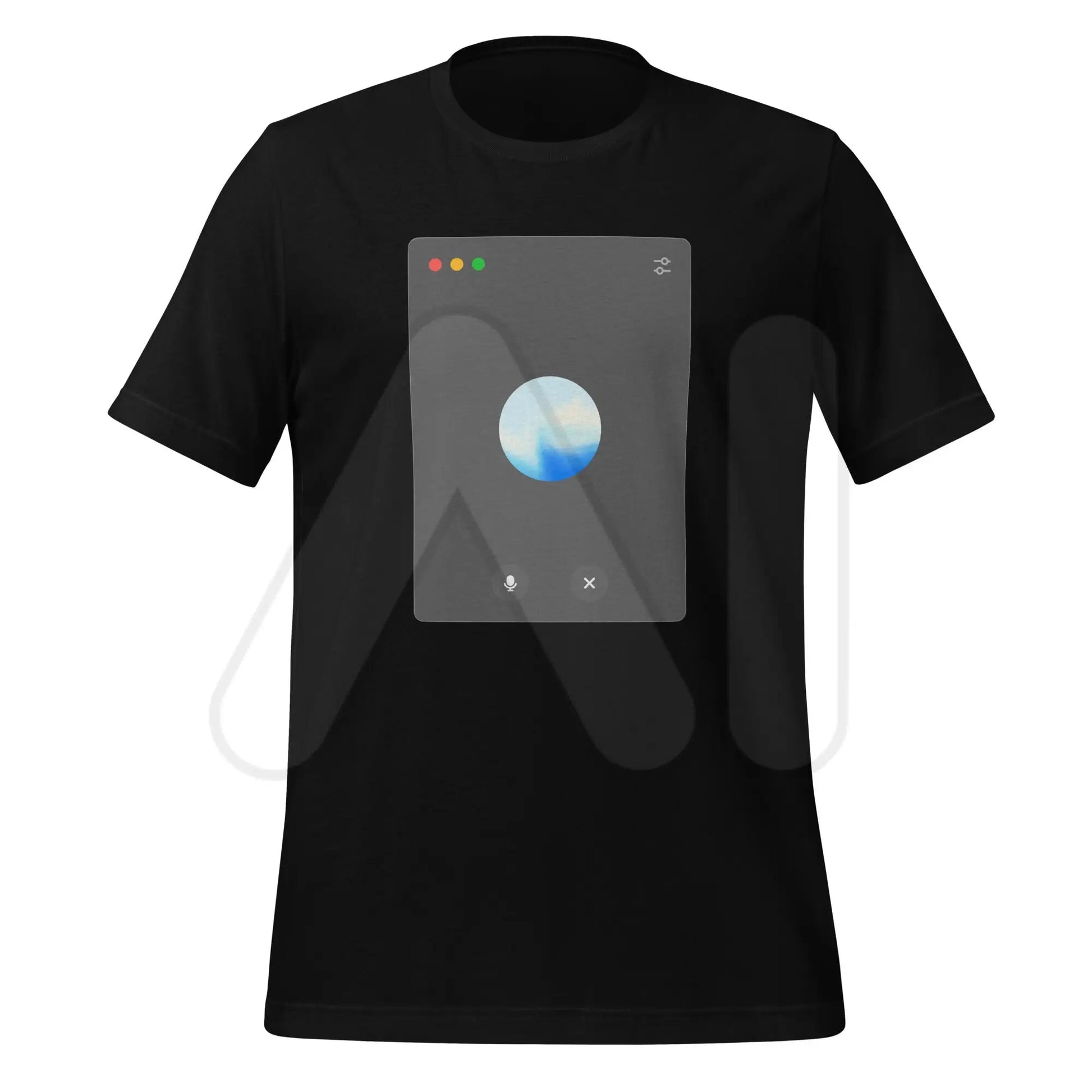 OpenAI Advanced Voice Mode on Desktop T-Shirt (unisex) - Black / M