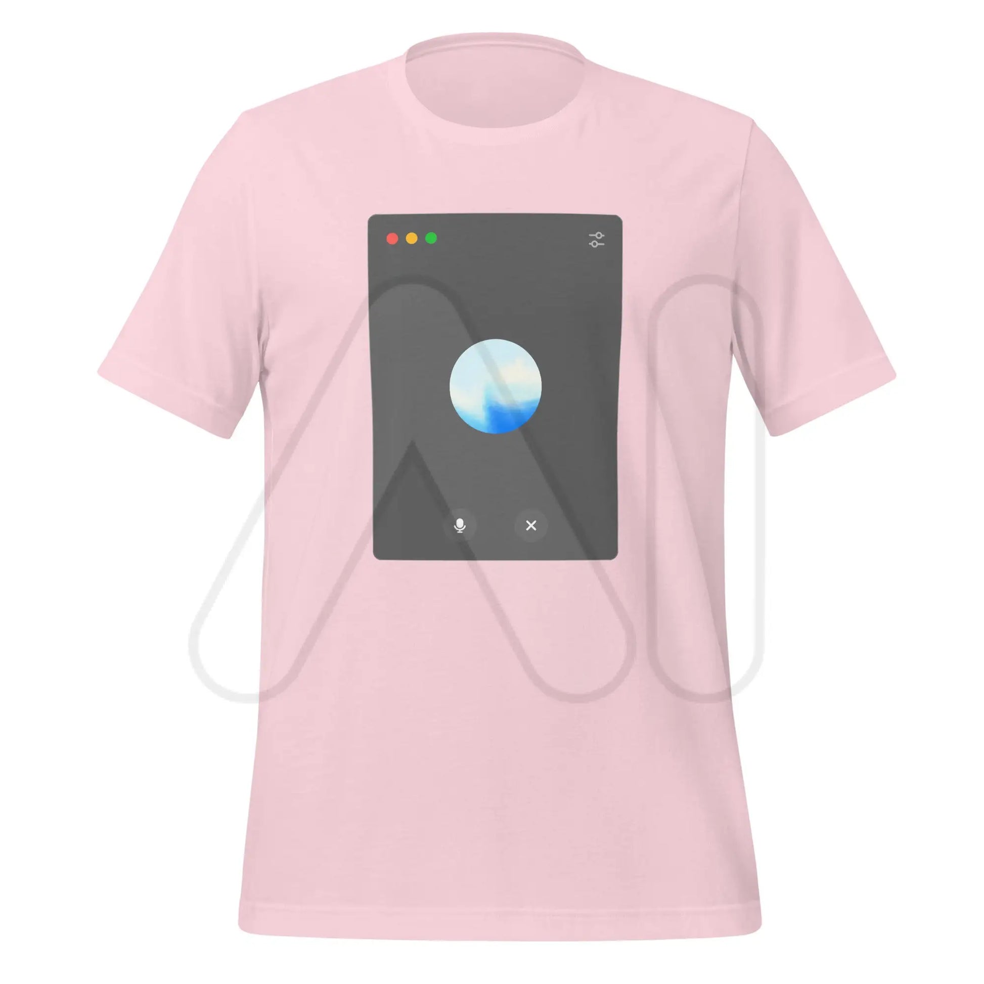 OpenAI Advanced Voice Mode on Desktop T-Shirt (unisex) - Soft Pink / M