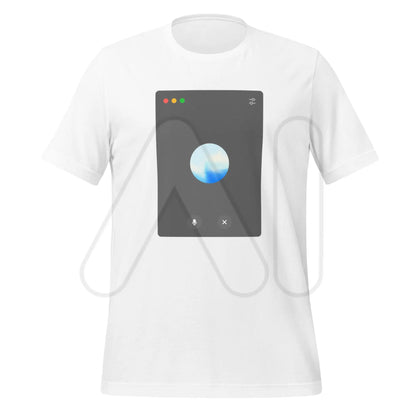 OpenAI Advanced Voice Mode on Desktop T-Shirt (unisex) - White / M