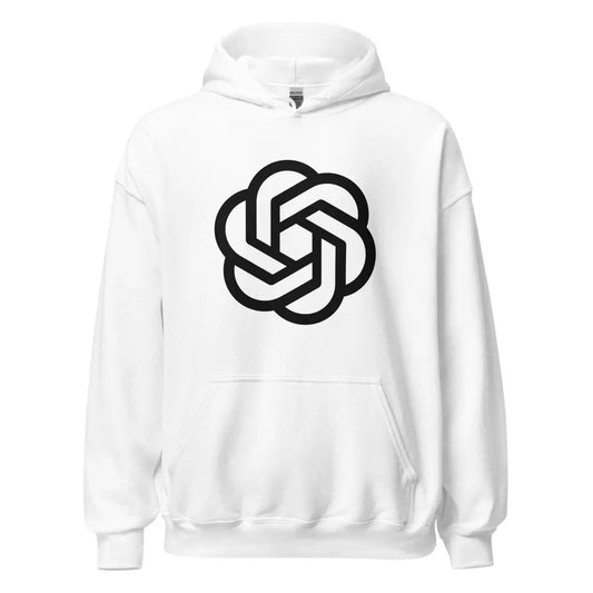 OpenAI Black Icon Hoodie (unisex) - White / M