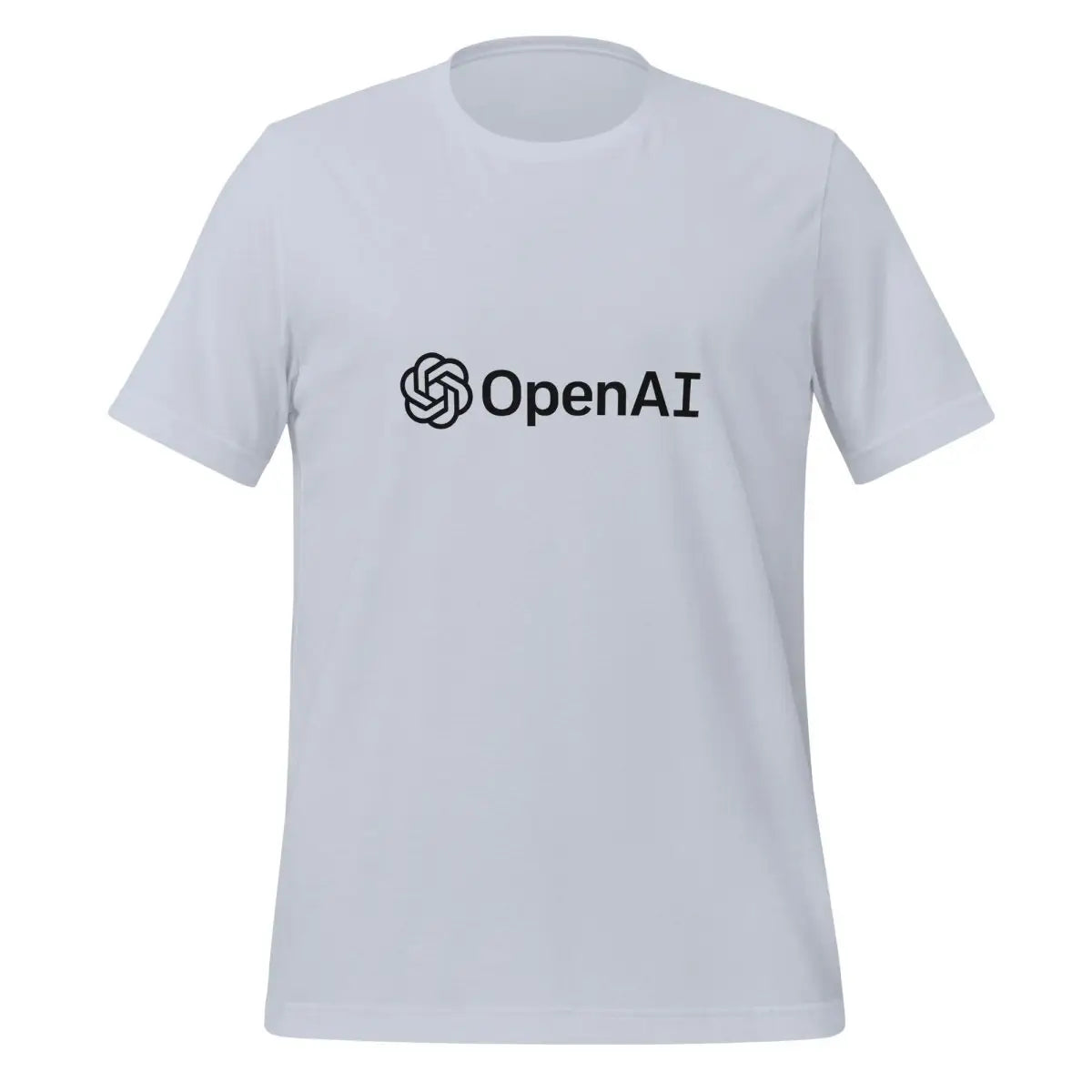 OpenAI Black Logo T-Shirt (unisex) - Light Blue / M