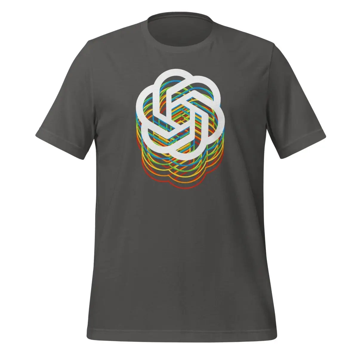 OpenAI Icon Spectrum T-Shirt (unisex) - Asphalt / M