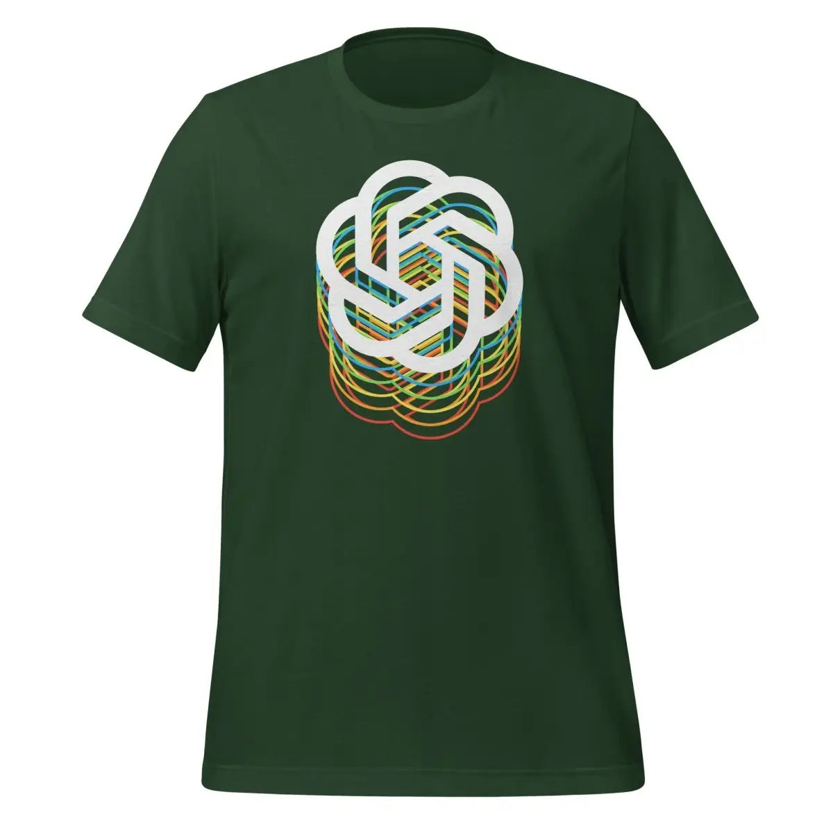 OpenAI Icon Spectrum T-Shirt (unisex) - Forest / M