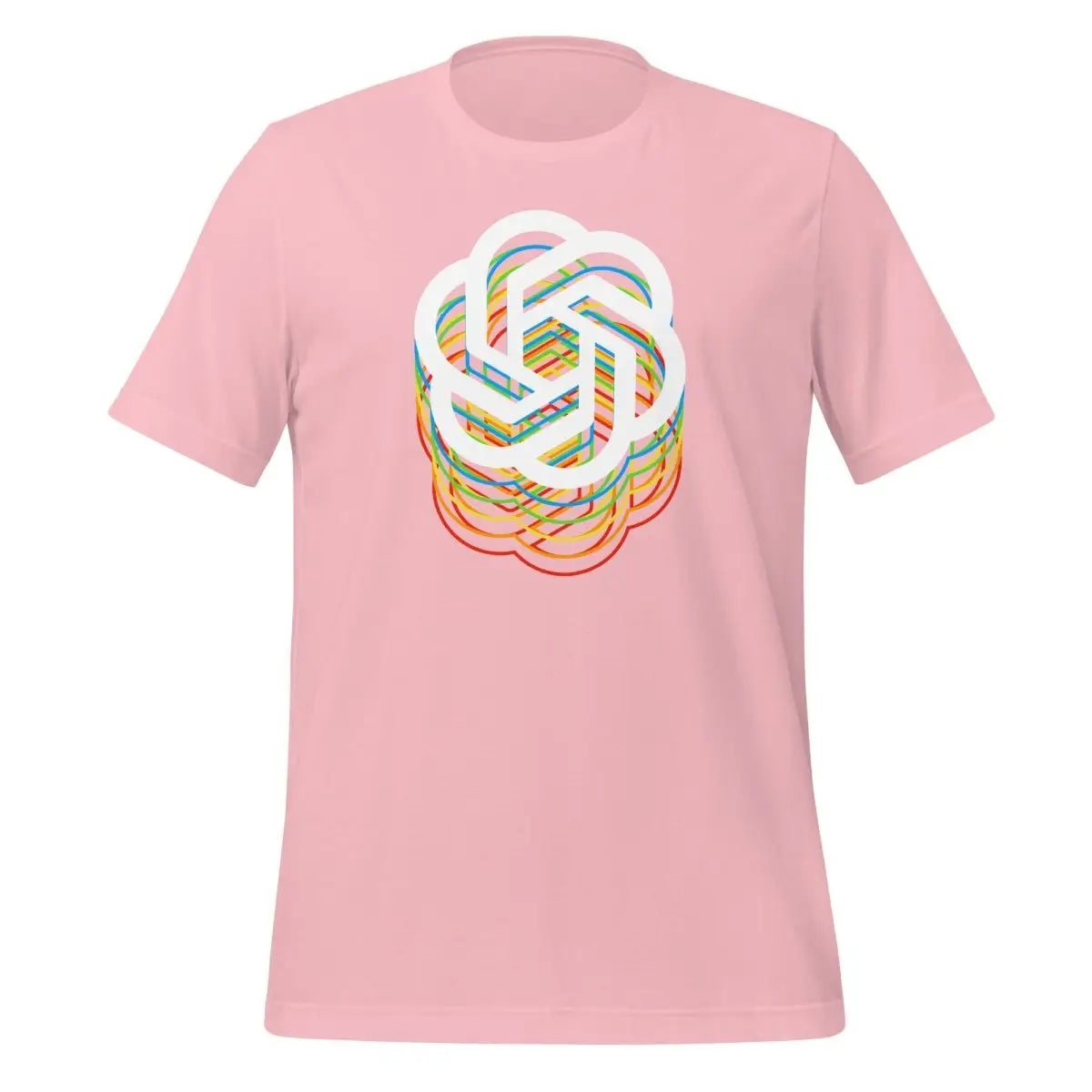 OpenAI Icon Spectrum T-Shirt (unisex) - Pink / M