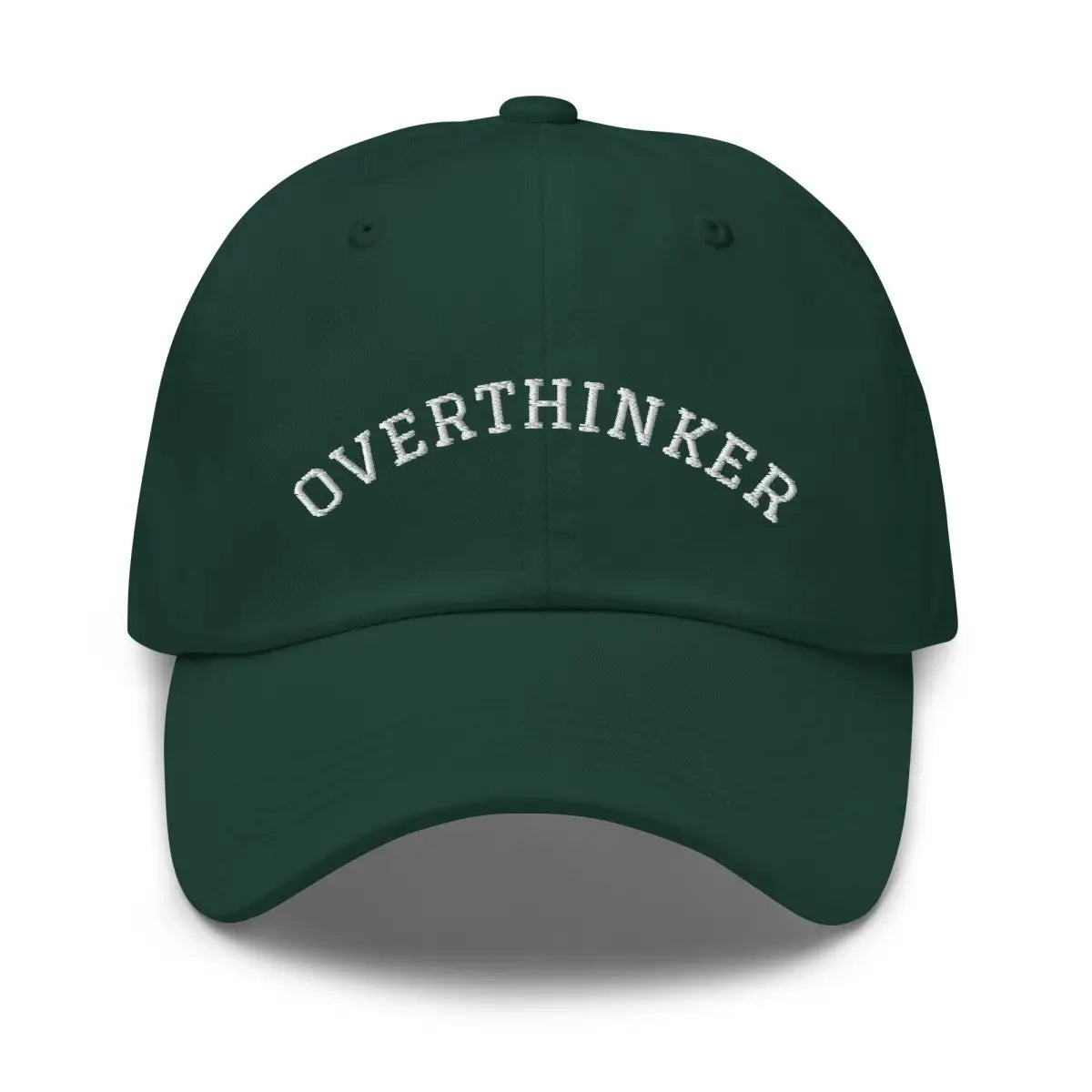 OVERTHINKER Embroidered Cap - Spruce