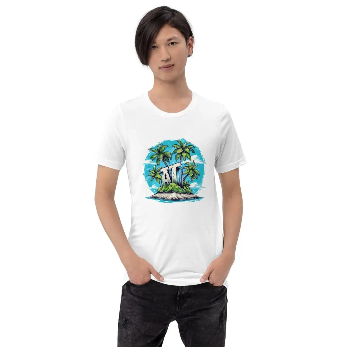 The Ai Palm Island T-shirt (unisex).