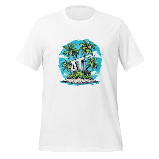 AI Palm Island T-Shirt (unisex) - White - AI Store