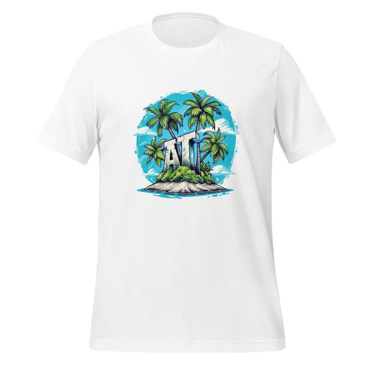 AI Palm Island T-Shirt (unisex) - White / M