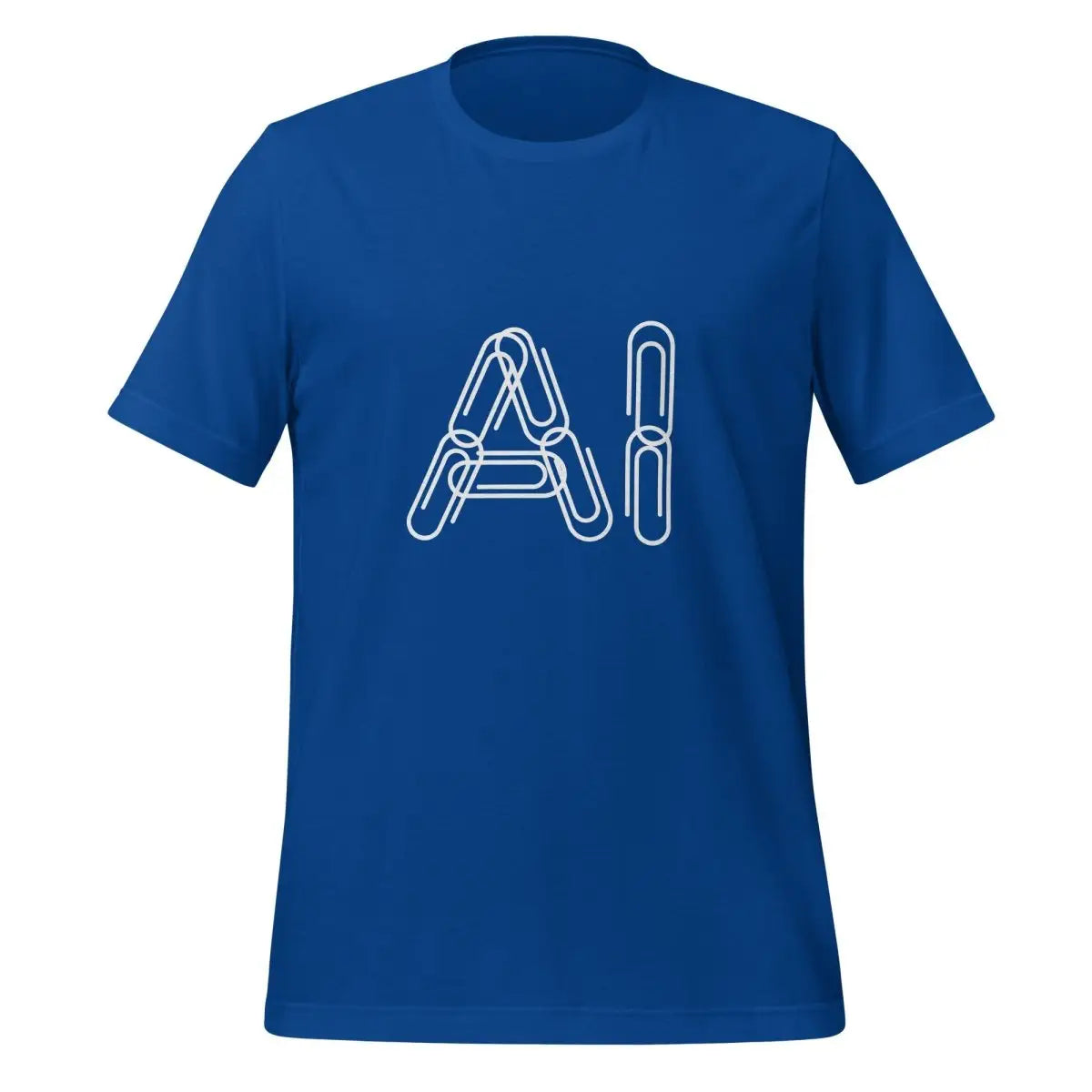 Paper Clips AI T-Shirt (unisex) - True Royal / M