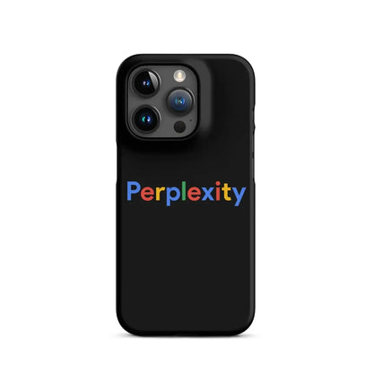 Perplexity Search Logo Snap Case for iPhone® - iPhone 15 Pro