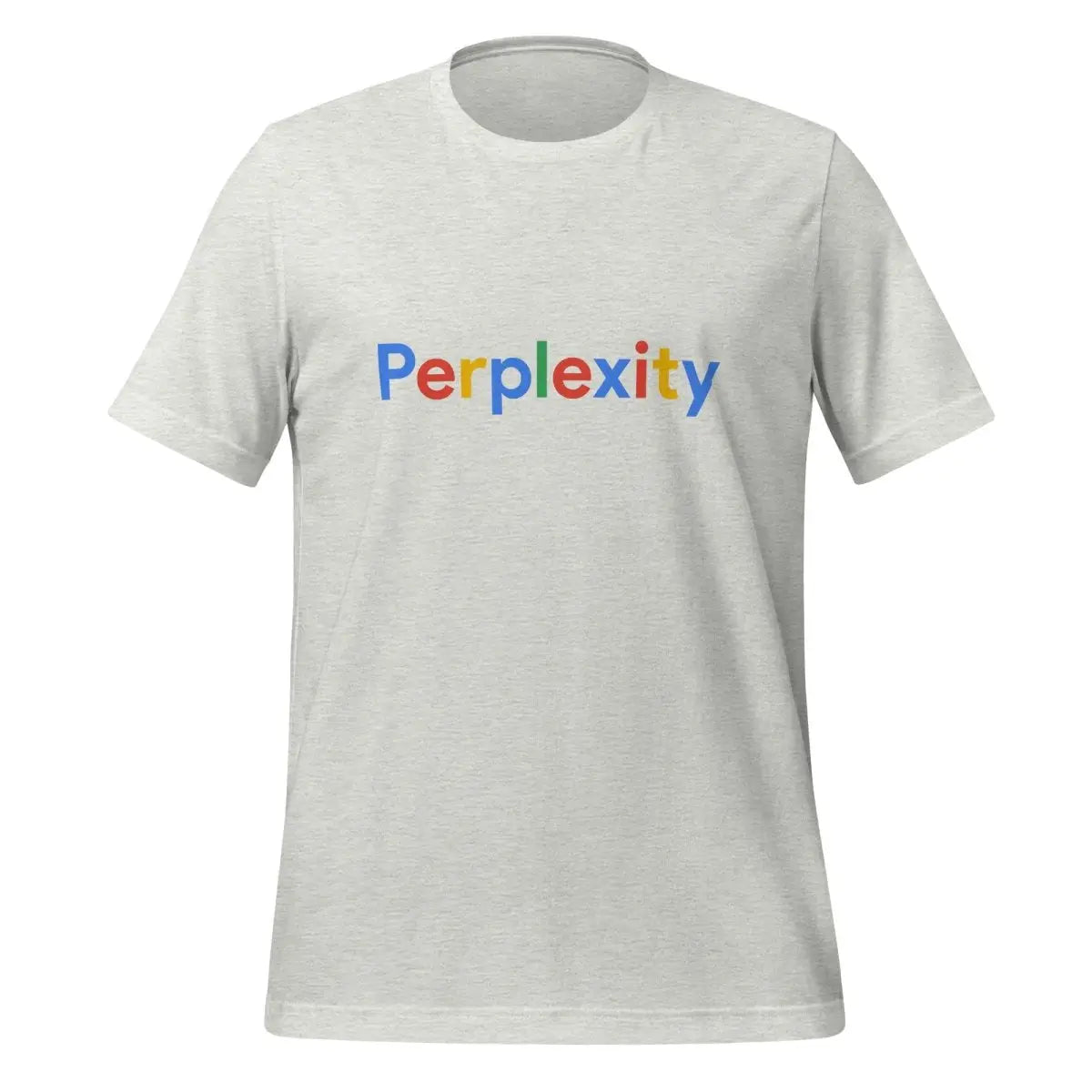 Perplexity Search Logo T-Shirt (unisex) - Ash / M