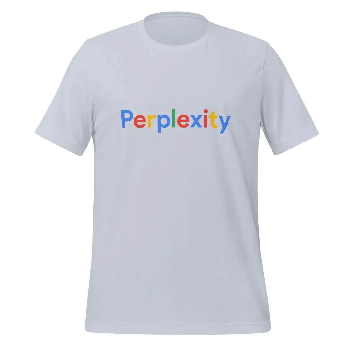 Perplexity Search Logo T-Shirt (unisex) - Light Blue / M