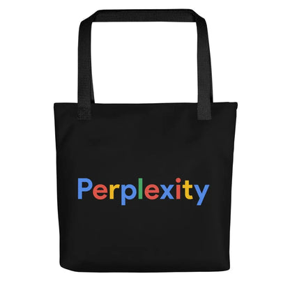 Perplexity Search Logo Tote Bag