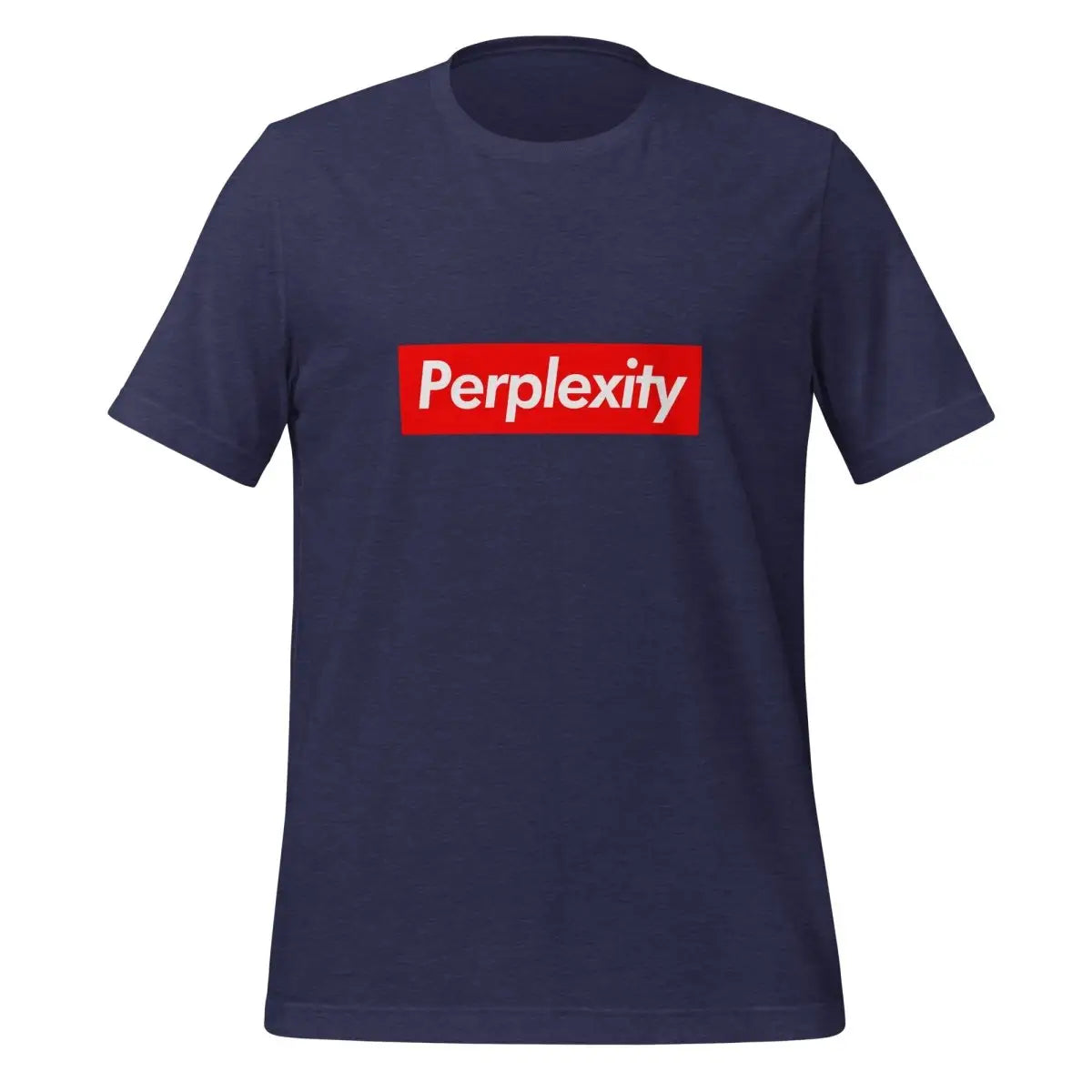 Perplexity Sign T-Shirt (unisex) - Heather Midnight Navy / M