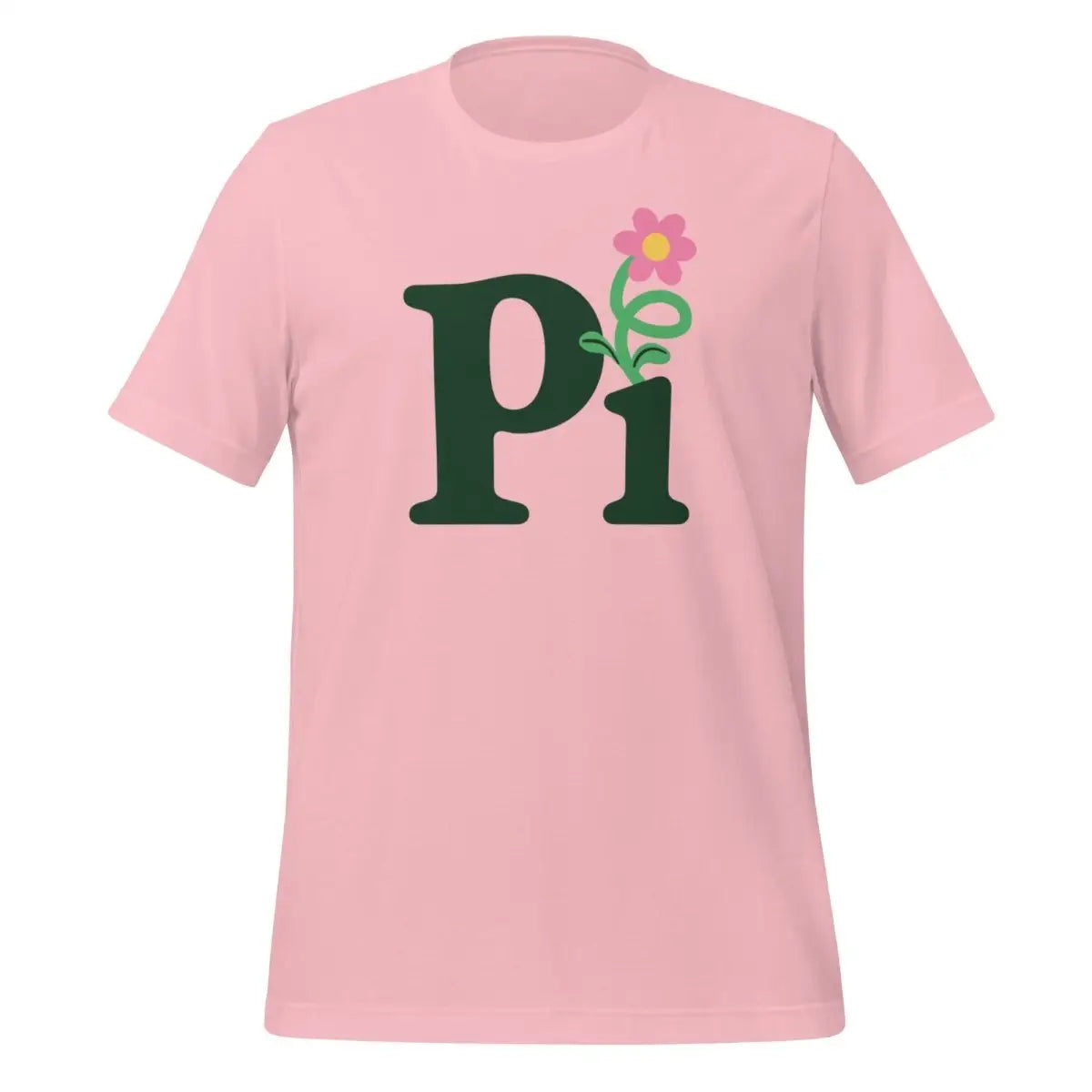 Pi Flower T-Shirt (unisex) - Pink / M