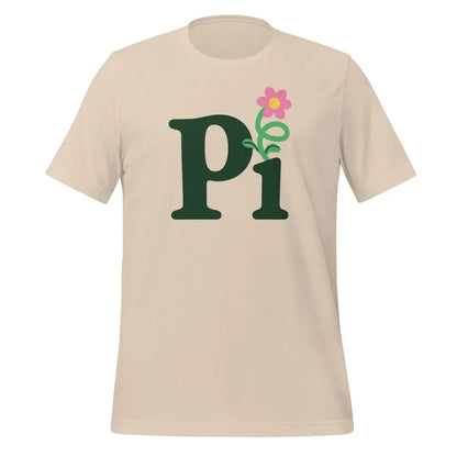 Pi Flower T-Shirt (unisex) - Soft Cream / M