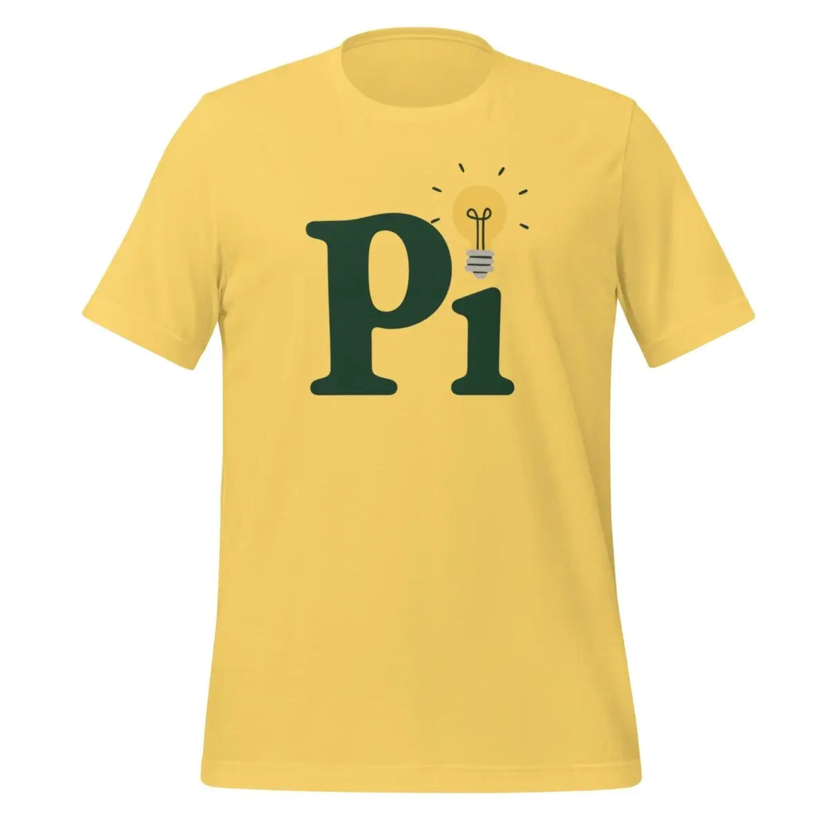 Pi Idea T-Shirt (unisex) - Yellow / M