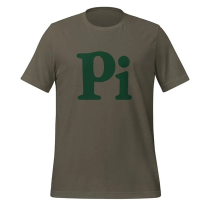 Pi T-Shirt (unisex) - Army / M