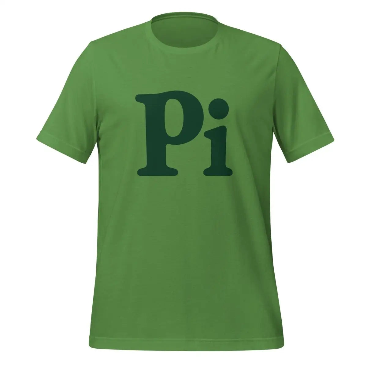 Pi T-Shirt (unisex) - Leaf / M