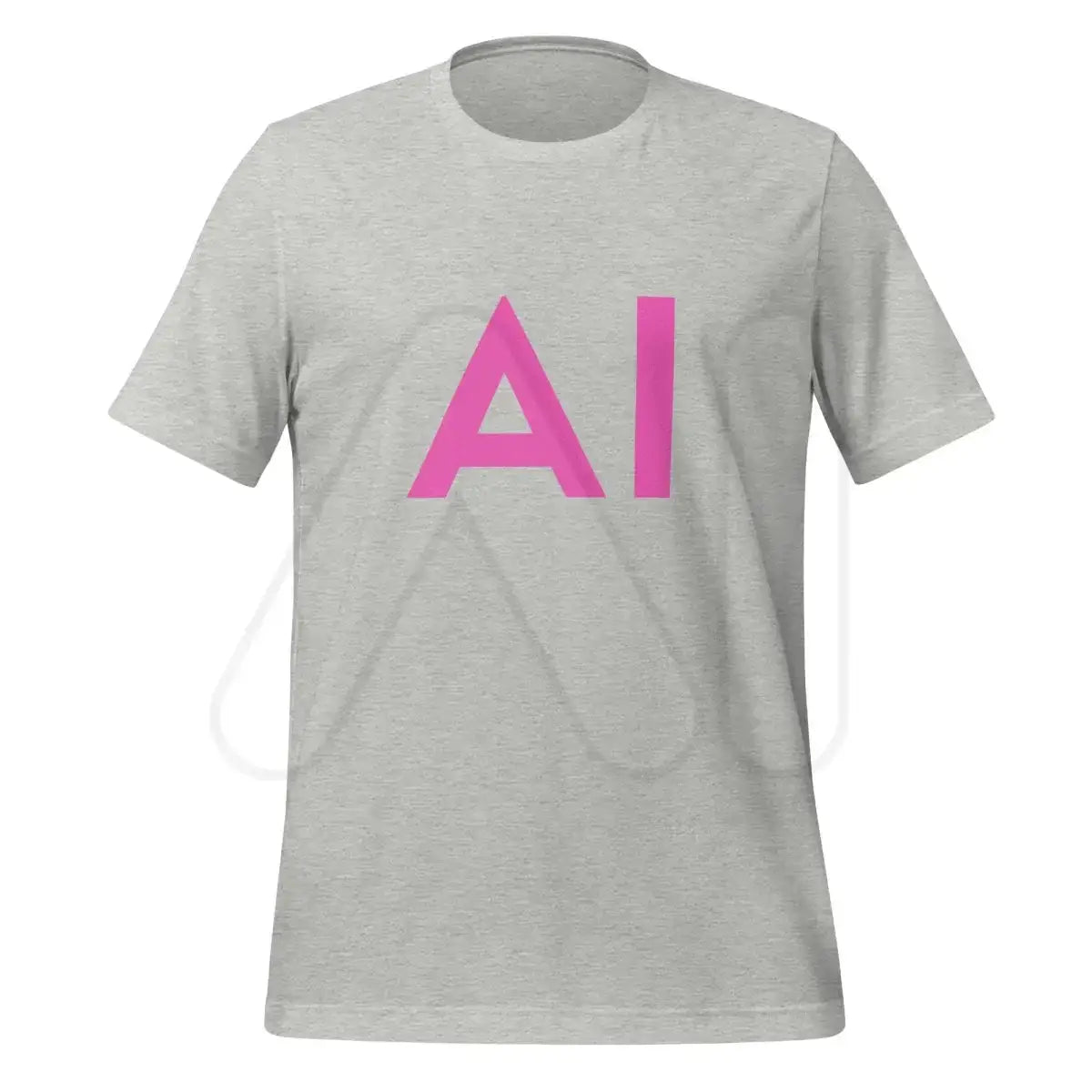 AI Pink T-Shirt (unisex) - Athletic Heather / M