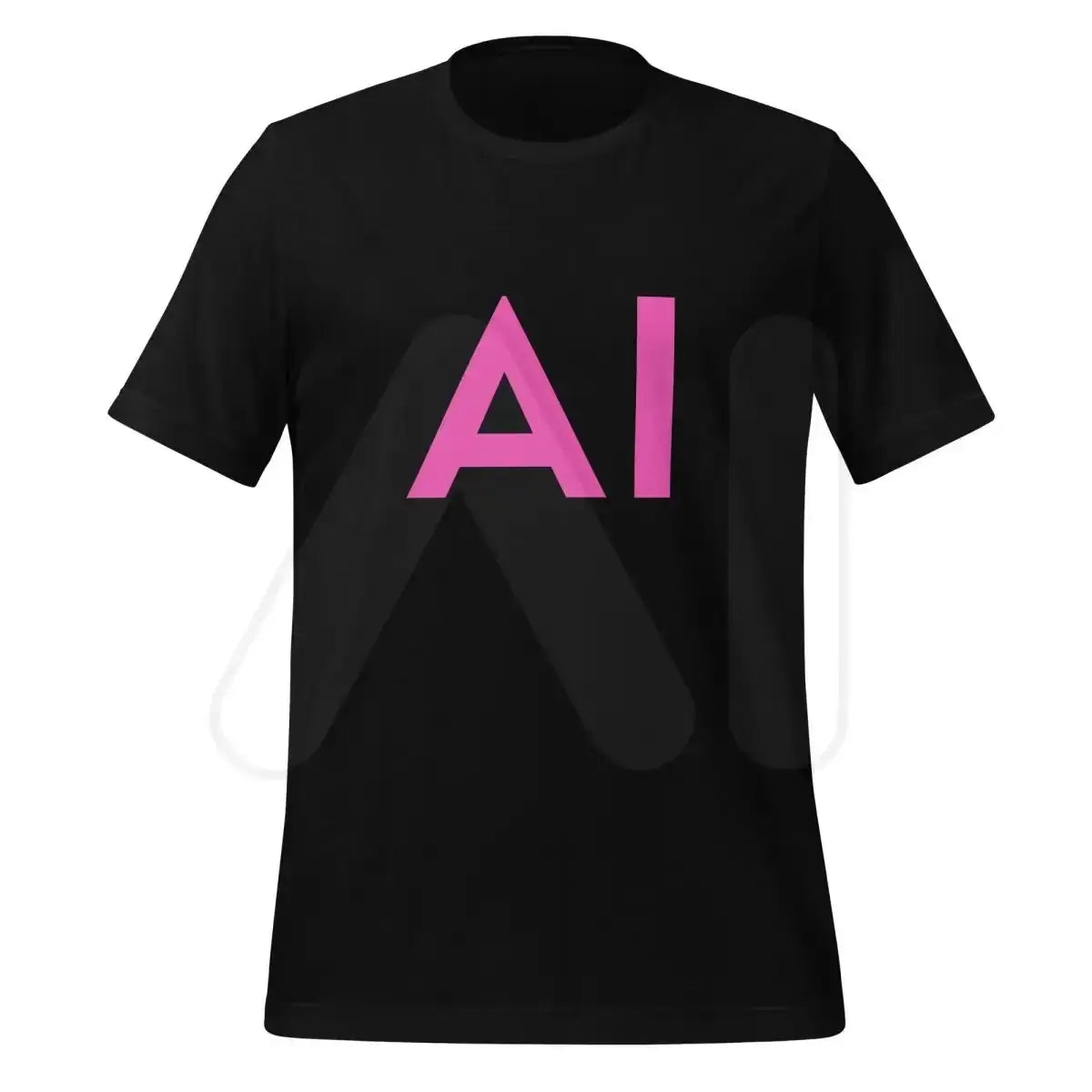 AI Pink T-Shirt (unisex) - Black / M